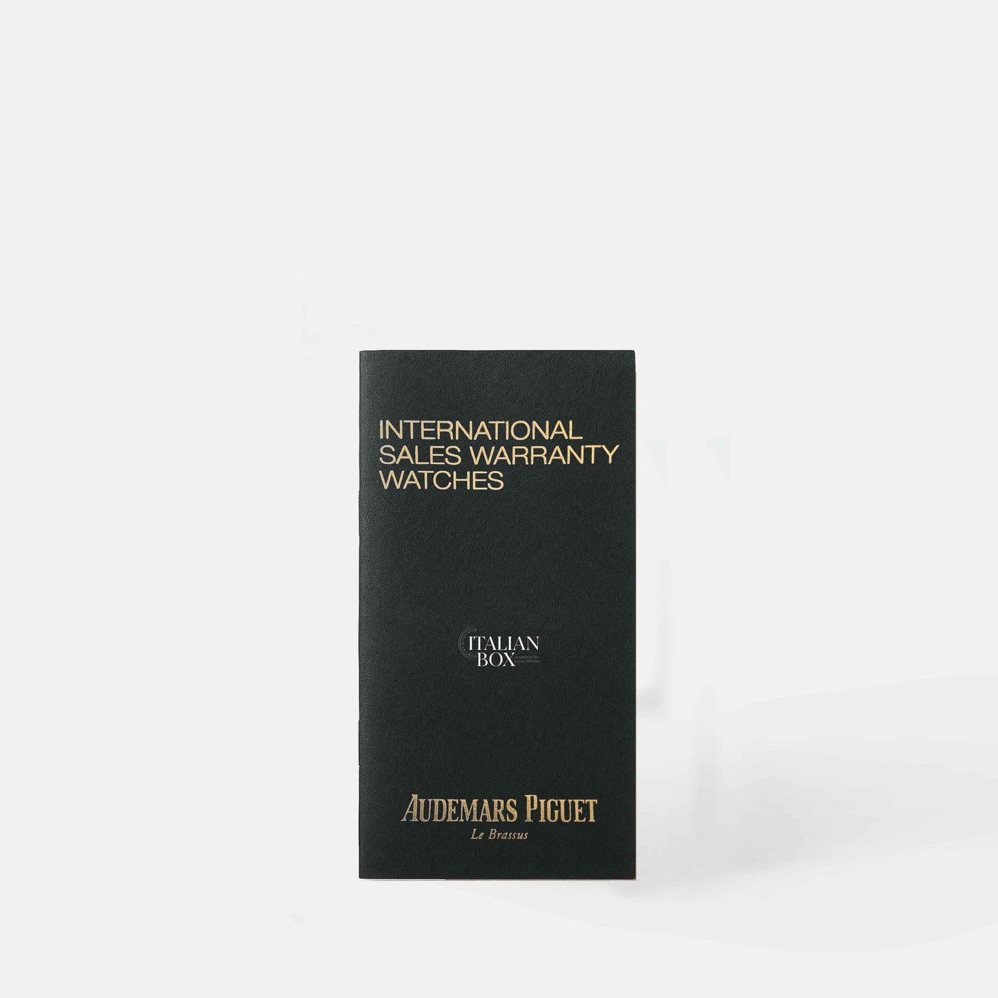 Audemars Piguet International Sales Warranty Watches Booklet