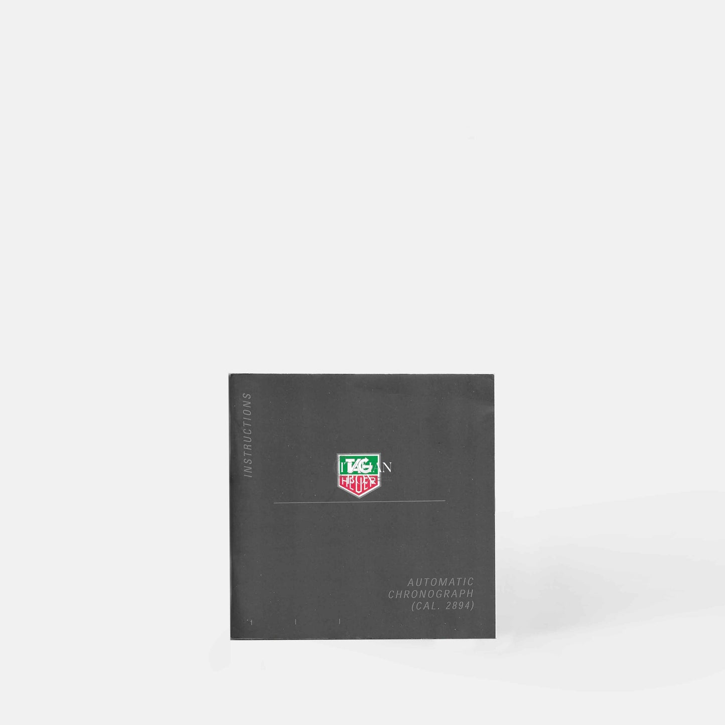 TAG Heuer Automatic Chronograph cal. 2894 Booklet