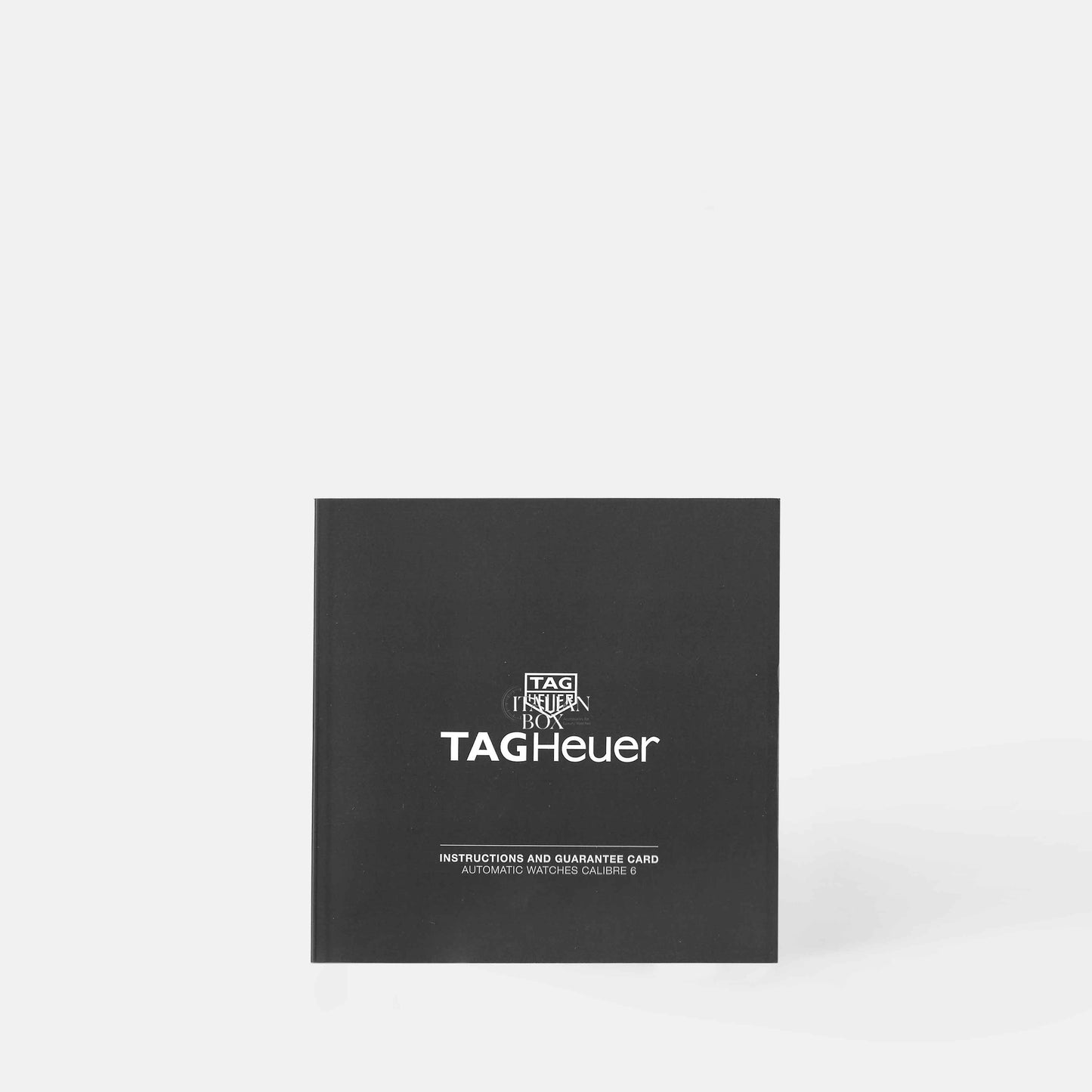 TAG Heuer Automatic Watches Calibre 6 Booklet