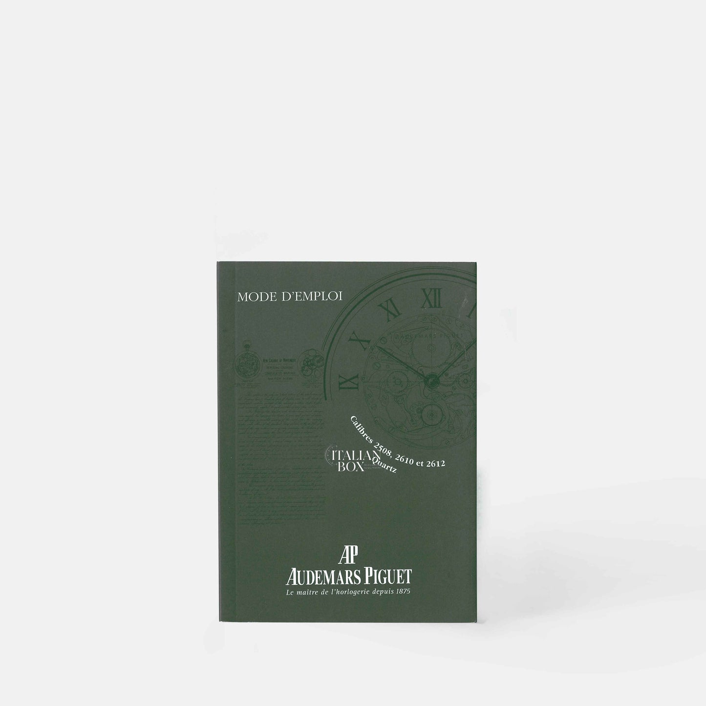 Audemars Piguet Calibres 2508, 2610 et 2612 Quartz Booklet