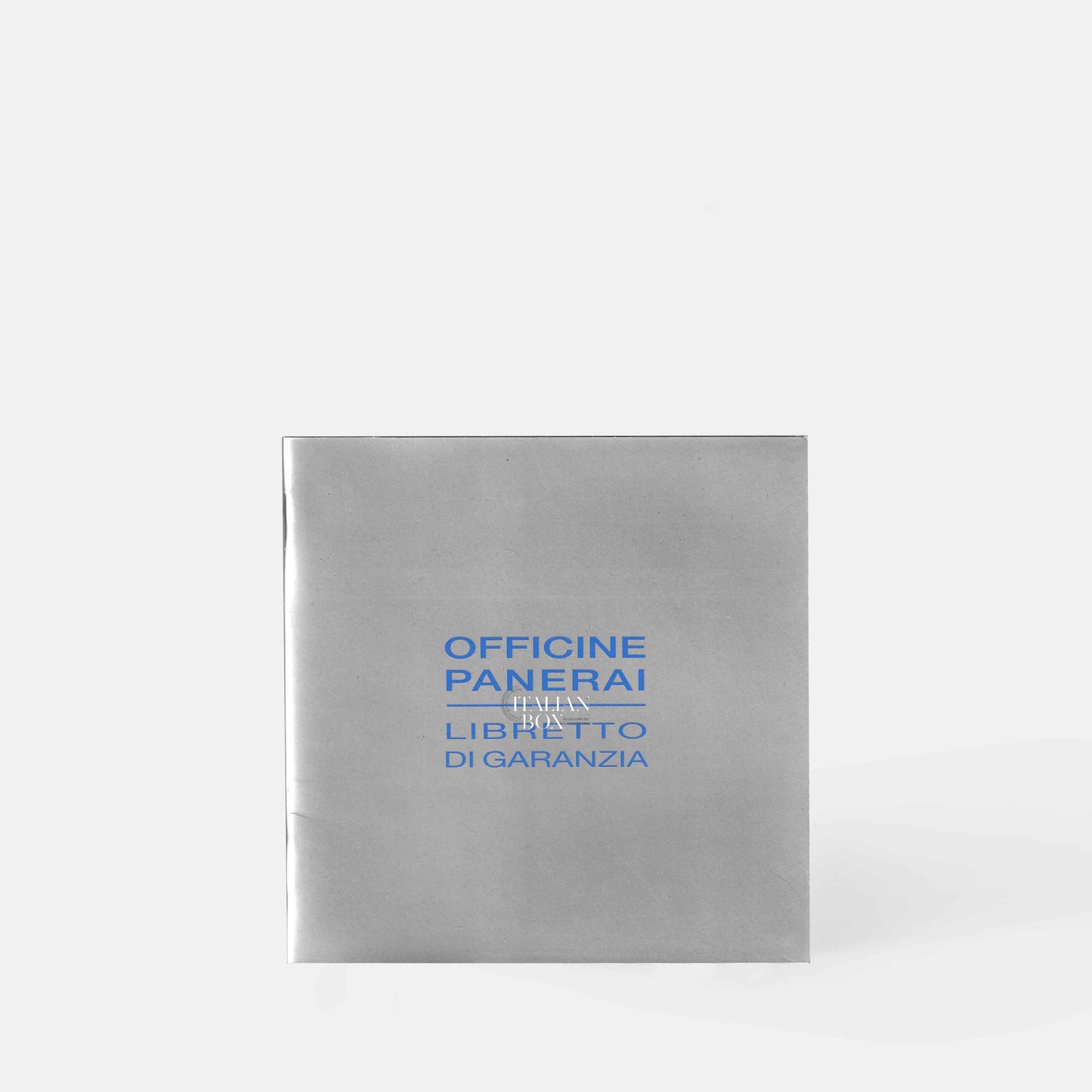 Panerai Libretto di Garanzia Booklet & Warranty Holder