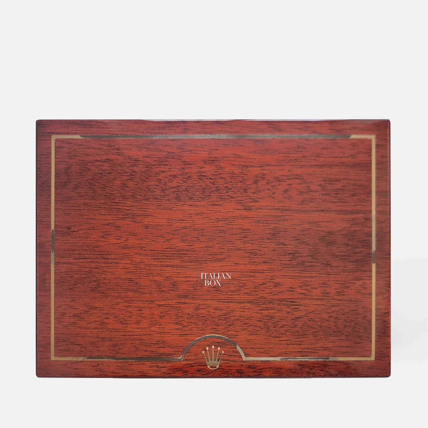 Rolex Mahogany Box - Gold Models