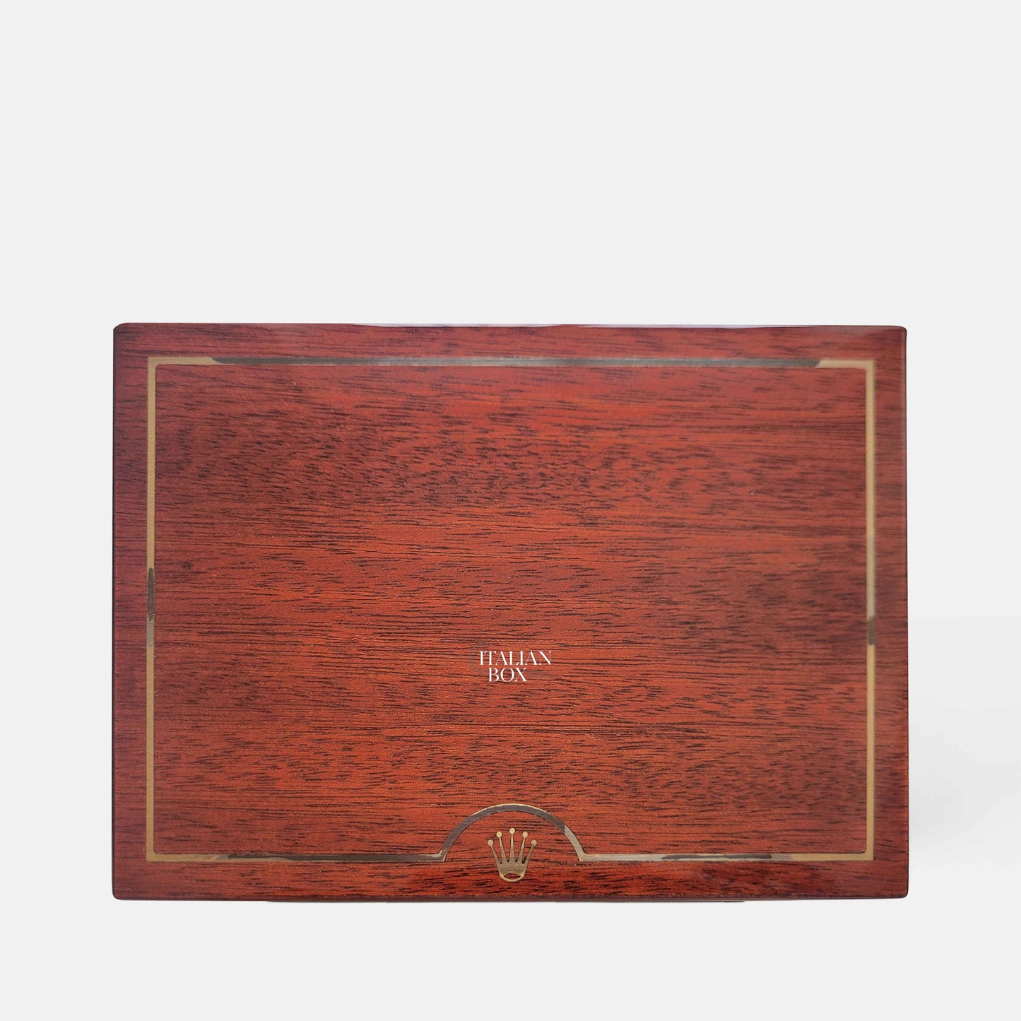Rolex Mahogany Box - Gold & Steel Models