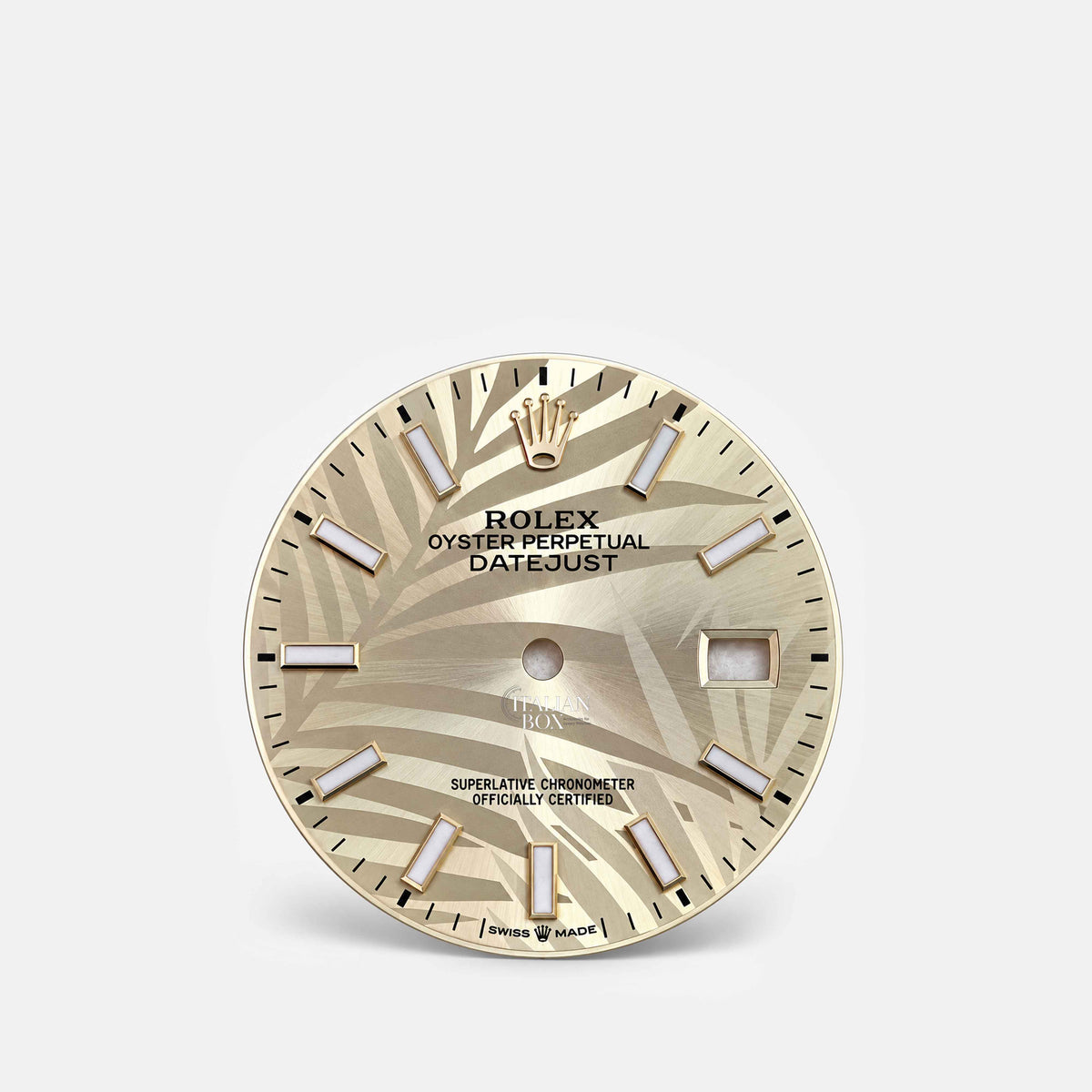Rolex Datejust (36mm) Champagne Palm Dial - ref. 126233