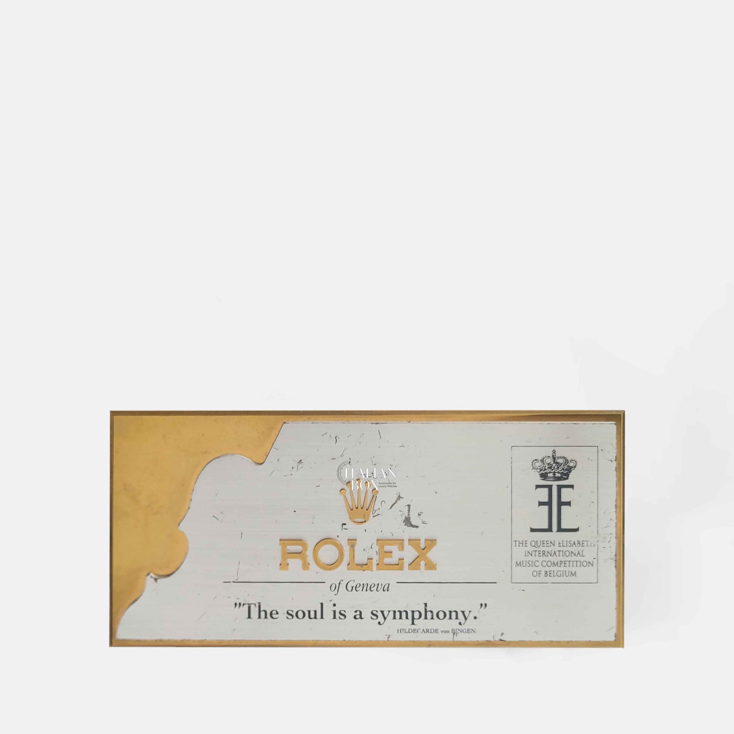 Rolex "The soul is a symphony." Plate