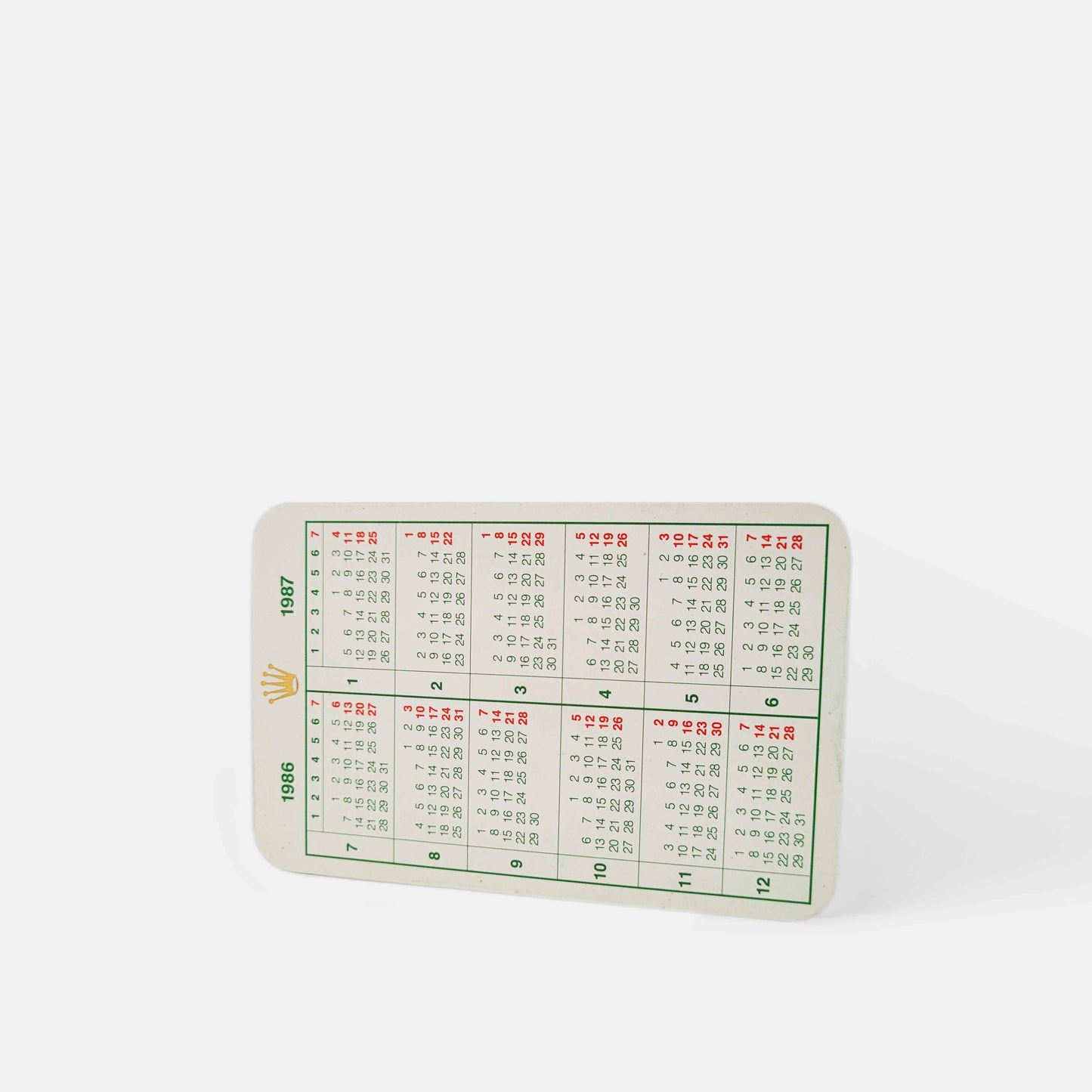 Vintage Rolex Calendar (1980-1994)