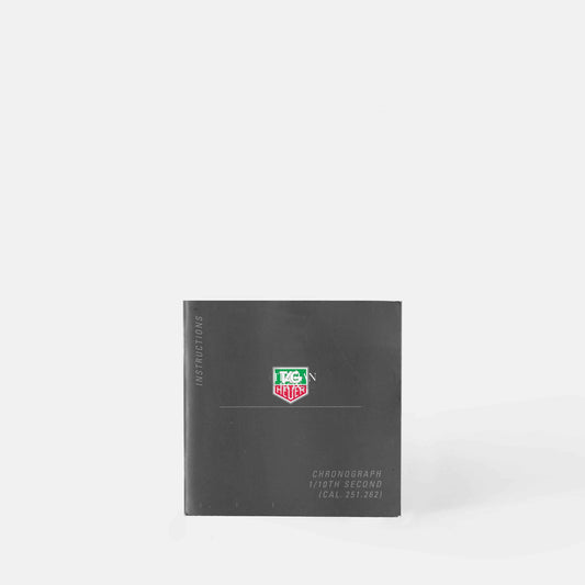 TAG Heuer Automatic 1/10TH Second Cal.251.262 Booklet