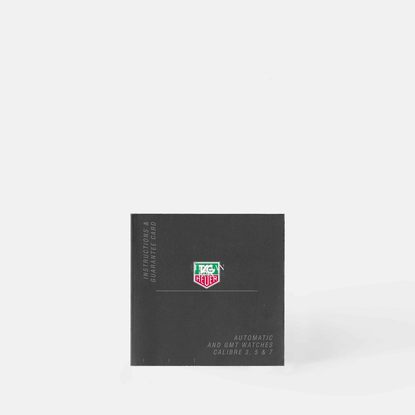 TAG Heuer Automatic and GMT Watches calibre 3, 5 & 7 Booklet