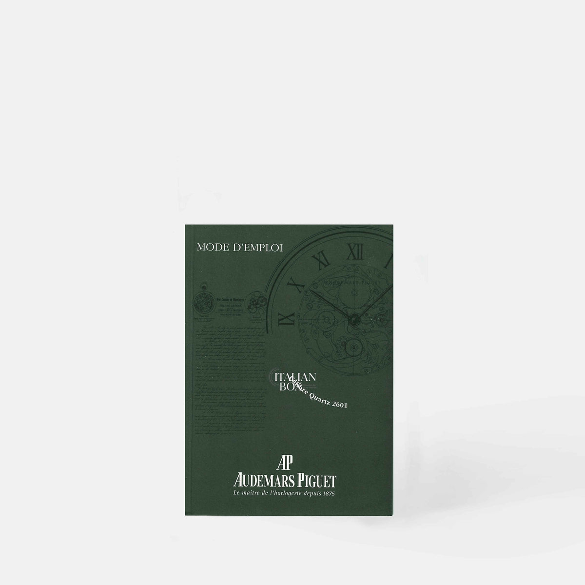 Audemars Piguet Quartz Booklet - Calibre 2601 (1997-2003)