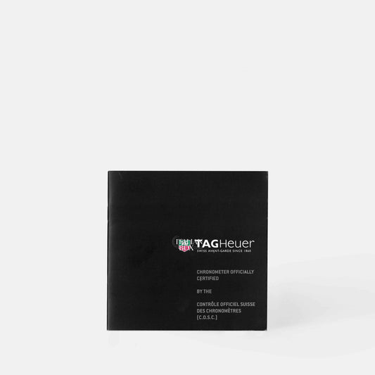 TAG Heuer Chronometer Officially Certified by the C.O.S.C. Booklet