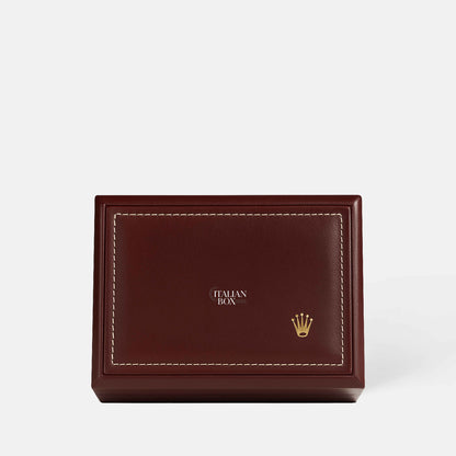 Rolex Leather Box - Gold Datejust Models 80s