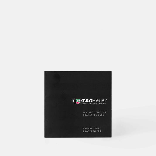 TAG Heuer Grande Date Quartz Watch Booklet