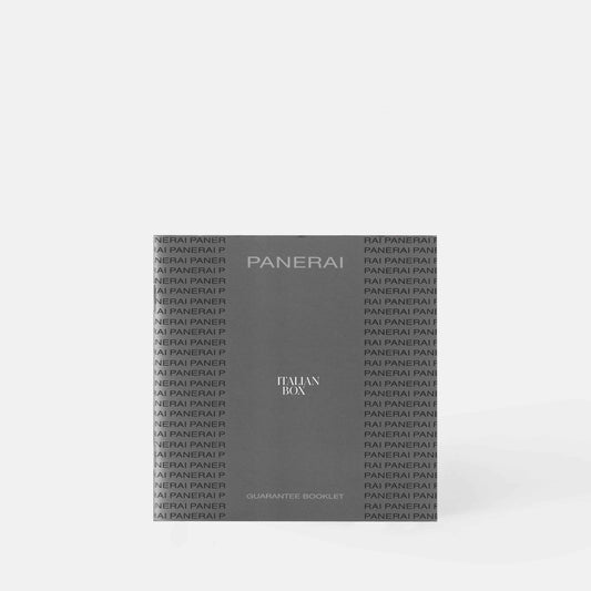 Panerai Guarantee Booklet Booklet