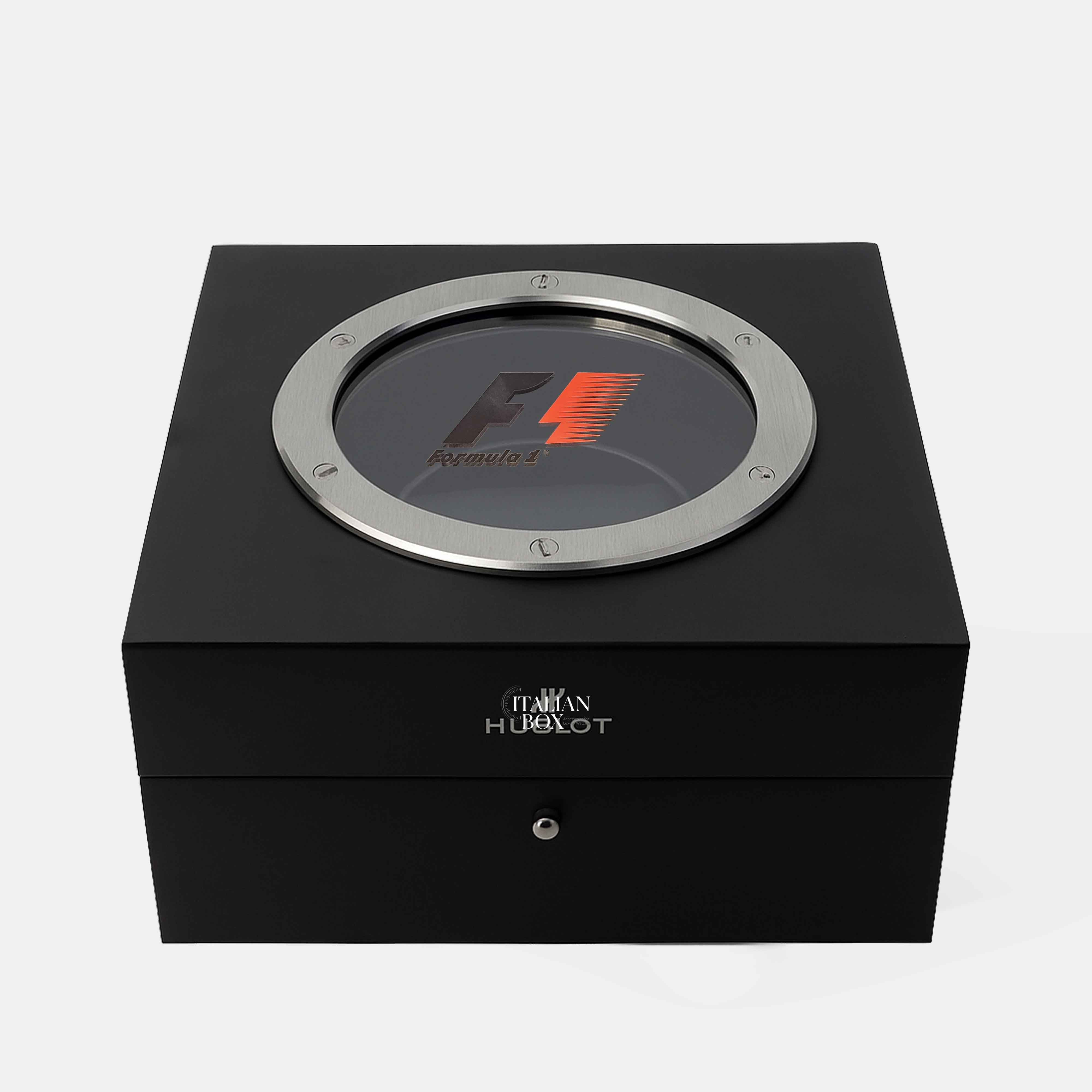 D*i様 Hublot ICCロゴ入りボックスと袋 Hublot Formula 1 Special Edition Watch Box – Italian Box Trading