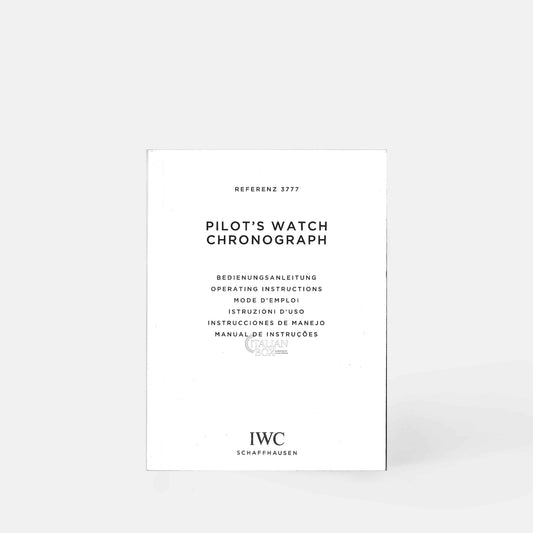 IWC Pilot Chronograph Booklet