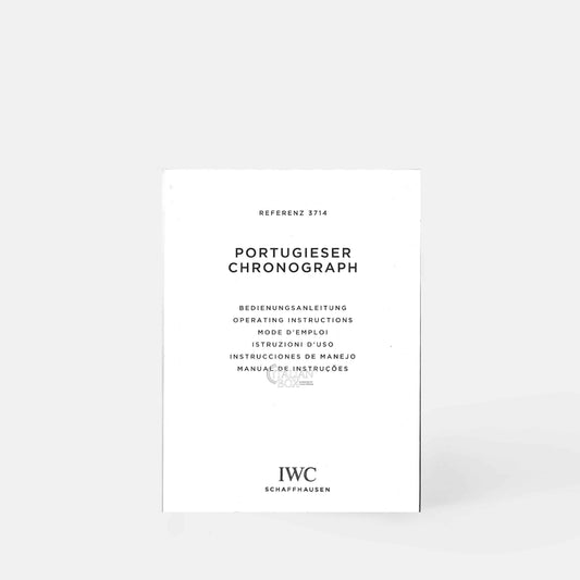 IWC Portugieser Chronograph Booklet