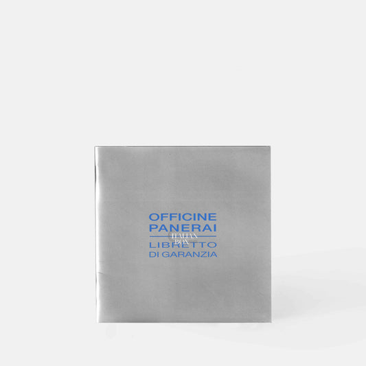 Panerai Libretto di Garanzia Booklet