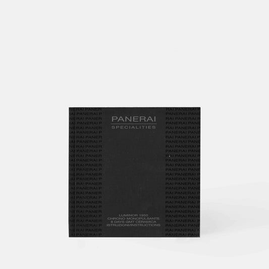 Panerai Luminor 1950 Chrono Monopulsante 8 Days GMT Ceramica Booklet