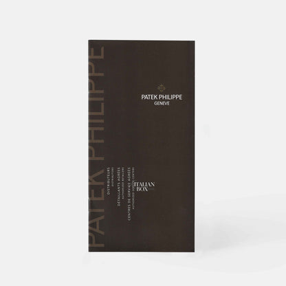 Patek Philippe Annual Calendar Moon Phases Booklet ref. 5205/5396/5726 (2011)