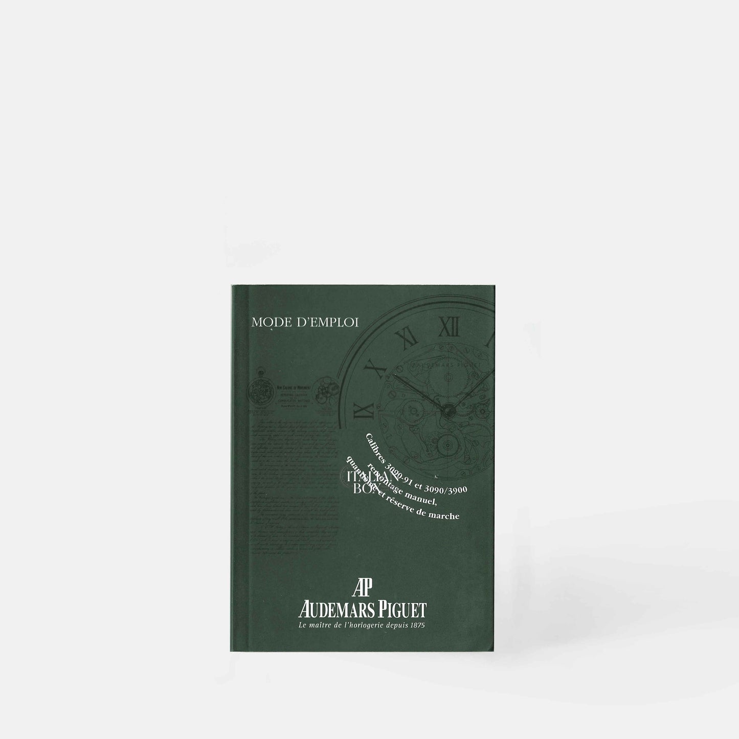 Audemars Piguet Remontage Manuel Quantieme et Reserve de Marche Booklet - Calibre 3090-91 et 3090/3900