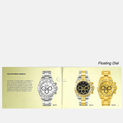 Rolex Cosmograph Daytona Booklet (1988-1999)