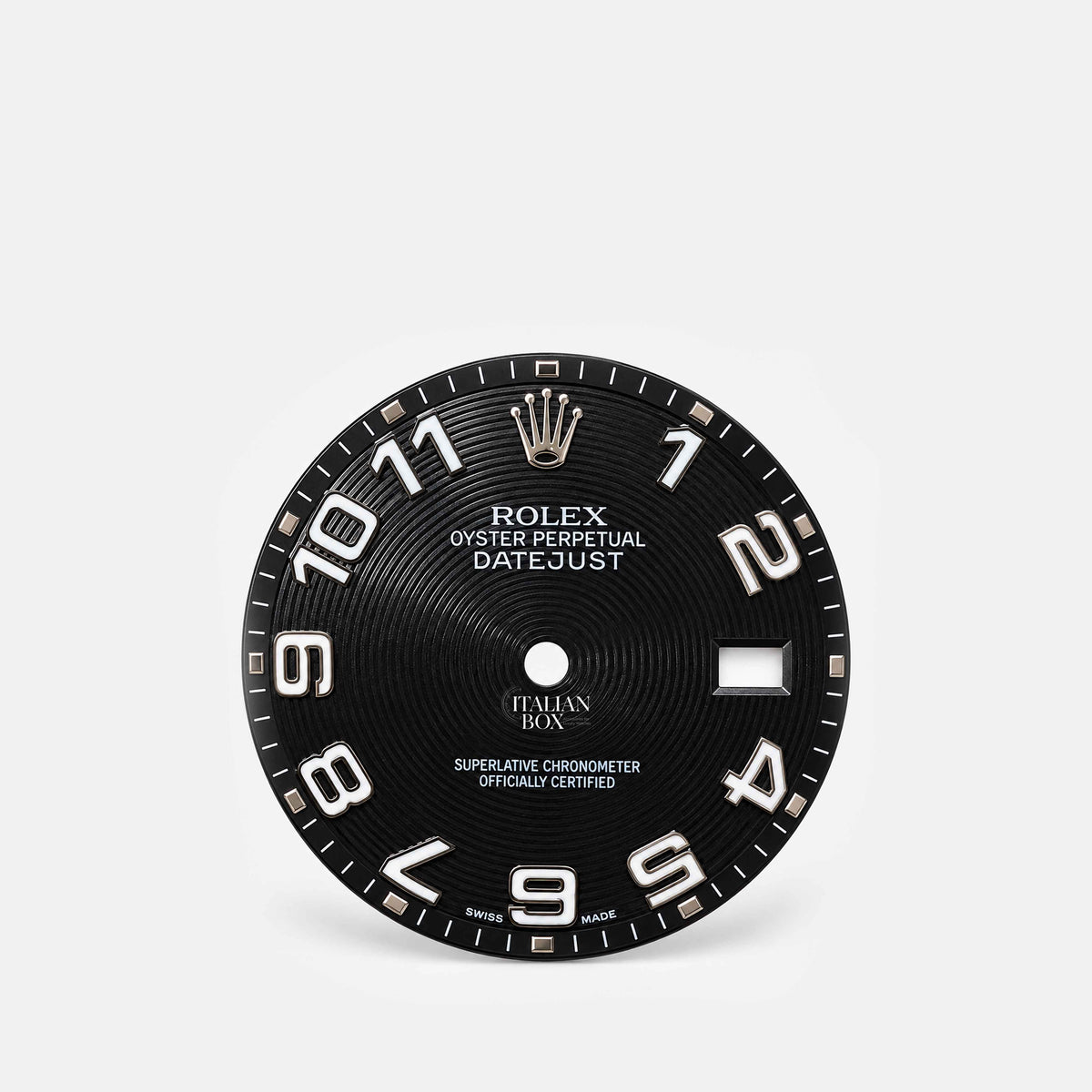 Rolex Datejust (36mm) Black Guilloché Dial - ref. 116200/116234