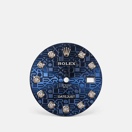 Rolex Datejust (36mm) Blue Jubilee Dial - ref. 126234 (with Diamonds and Hands)