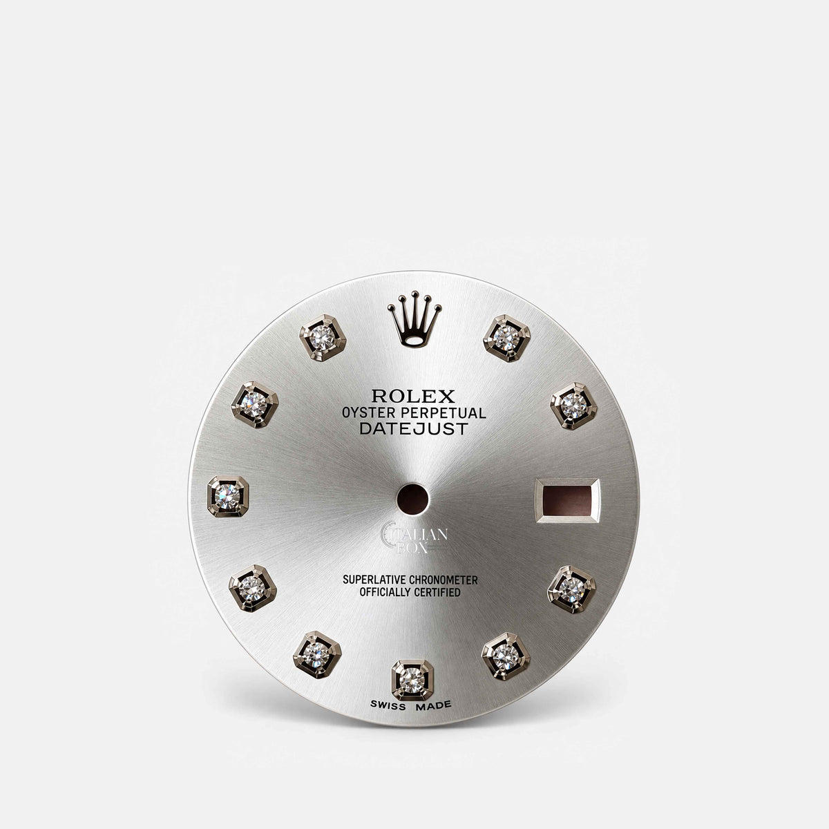 Rolex Datejust (36mm) Silver Dial - ref. 16200/16234/116200/116234 (with Diamonds)