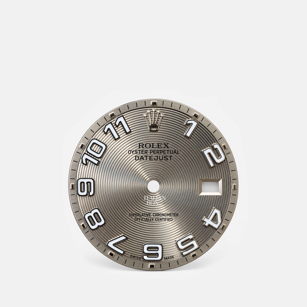 Rolex Datejust (36mm) Silver Guilloché Dial - ref. 116200/116234