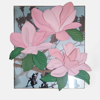 Rolex Flowers Display (48x41cm)