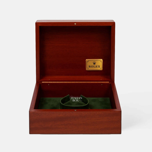 Rolex Mahogany Box - Gold Models
