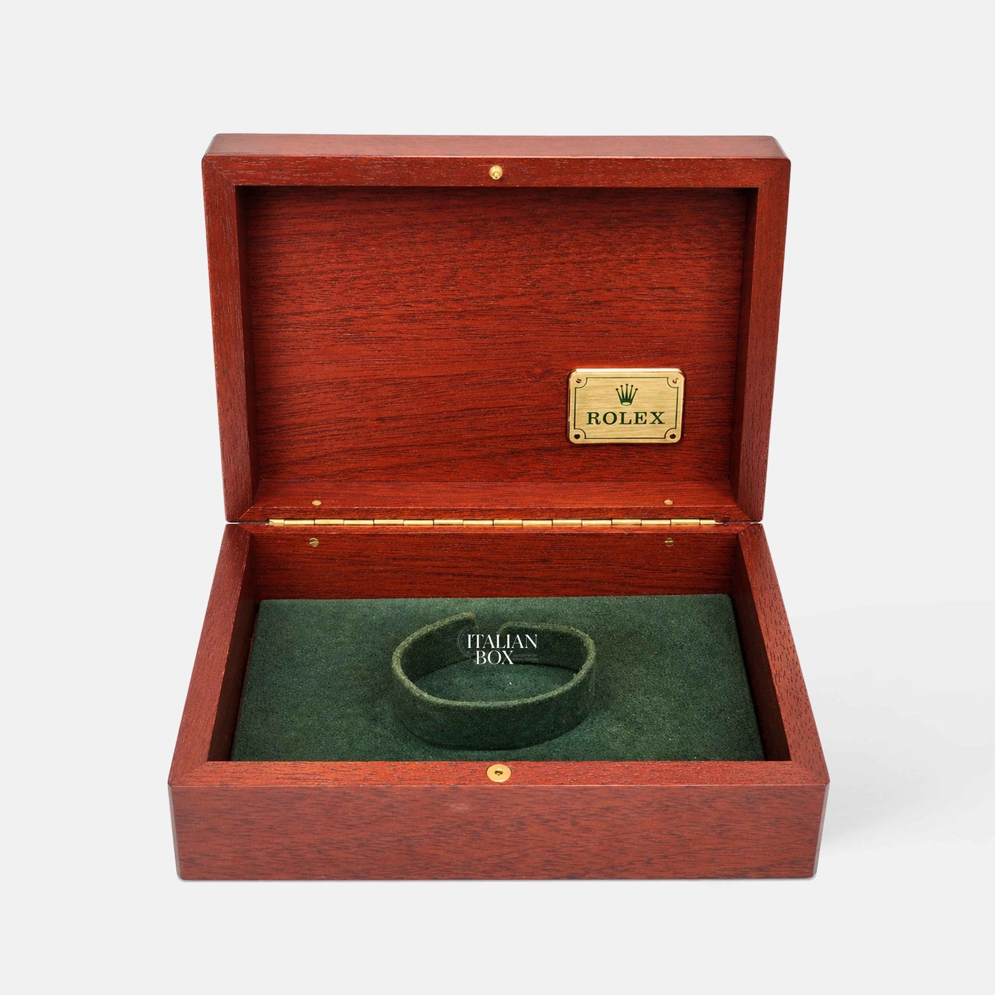 Rolex Mahogany Box (1990-2005) - Gold Models