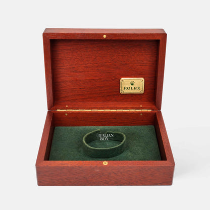 Rolex Mahogany Box (1990-2005) - Gold Models