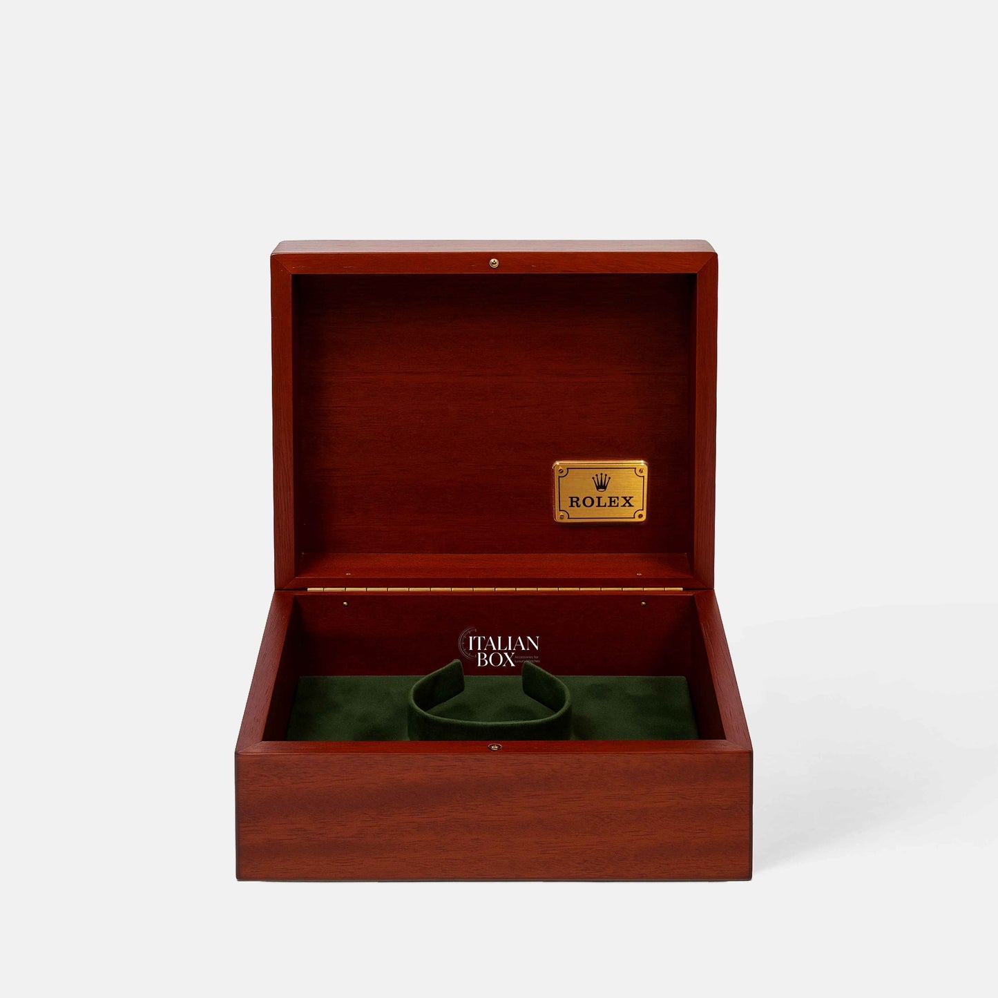 Rolex Mahogany Box - Gold & Steel Models