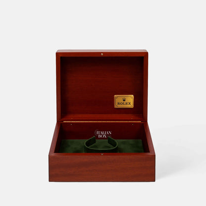 Rolex Mahogany Box - Gold & Steel Models