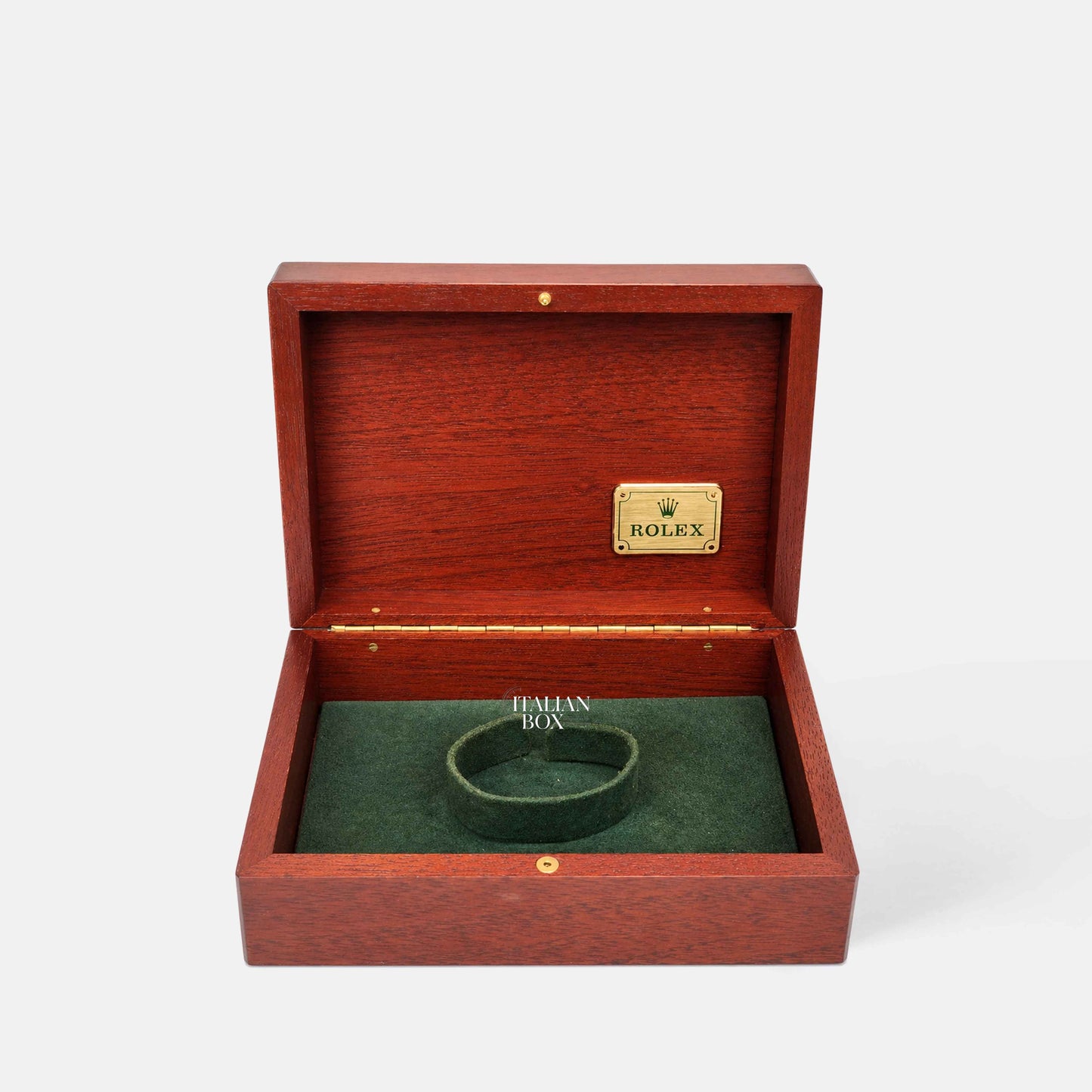 Rolex Mahogany Box (1990-2005) - Gold & Steel Models