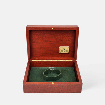 Rolex Mahogany Box (1990-2005) - Gold & Steel Models