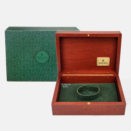 Rolex Mahogany Box (1990-2005) - Gold Models