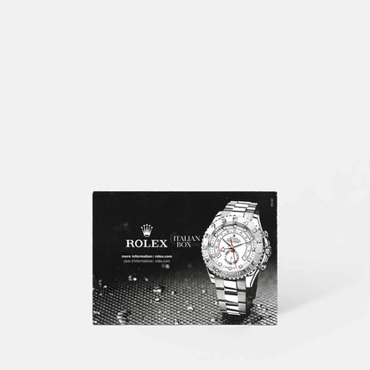 Rolex Oyster Perpetual Yacht-Master II Booklet