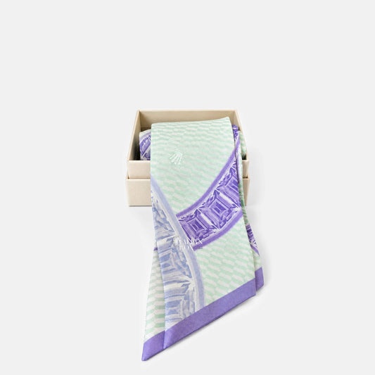 Rolex Silk Bandeau Foulard - Lavender