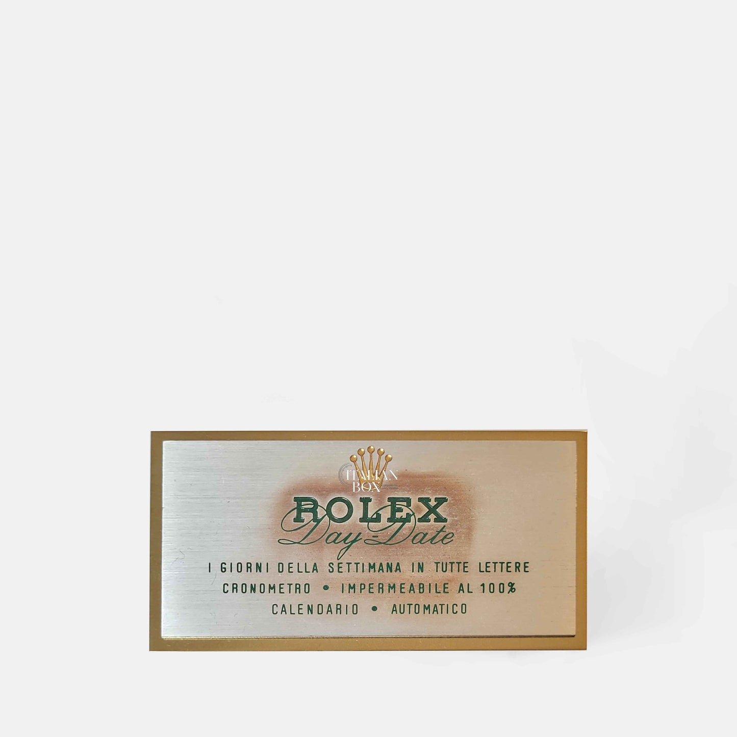 Rolex Day-Date Vintage Plate ITA