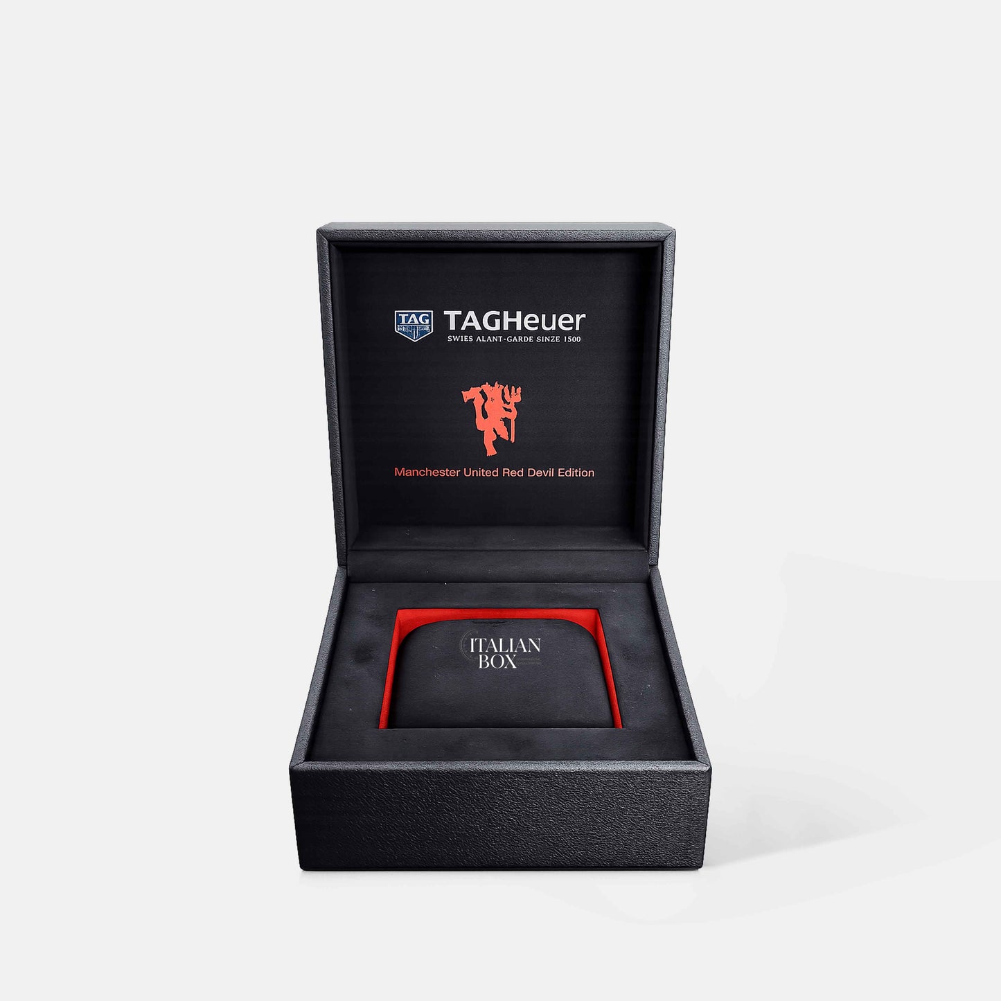 TAG Heuer Manchester United Red Evil Edition Box