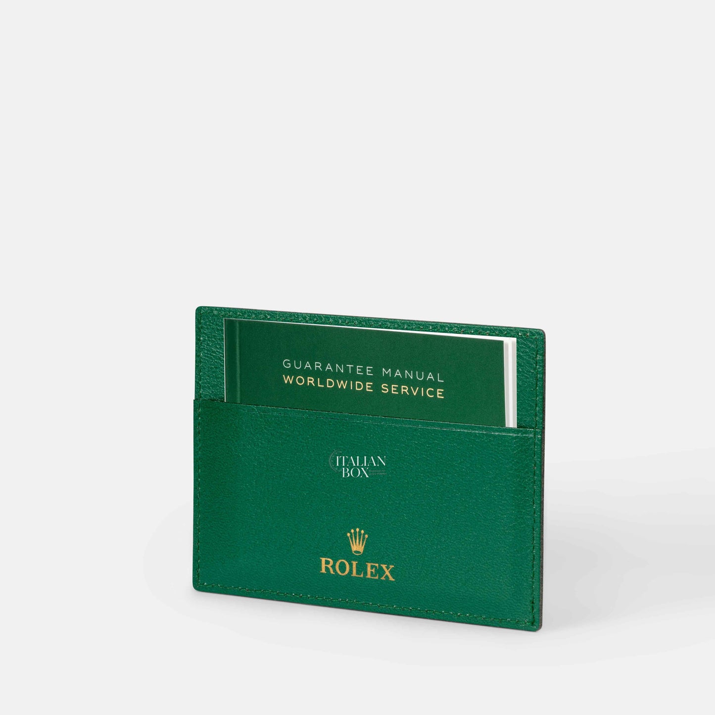 Modern Rolex Warranty Card Holder & Guarantee Manual Worldwide Service