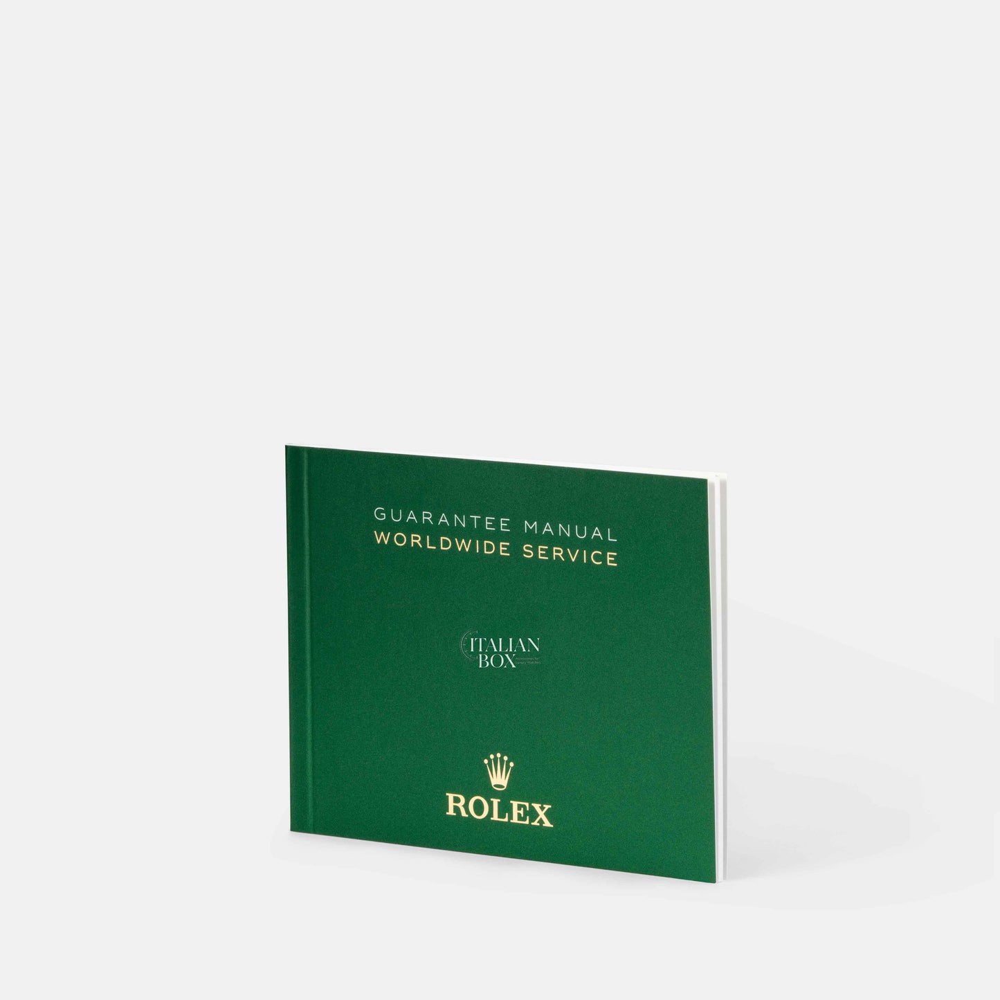 Modern Rolex Warranty Card Holder & Guarantee Manual Worldwide Service