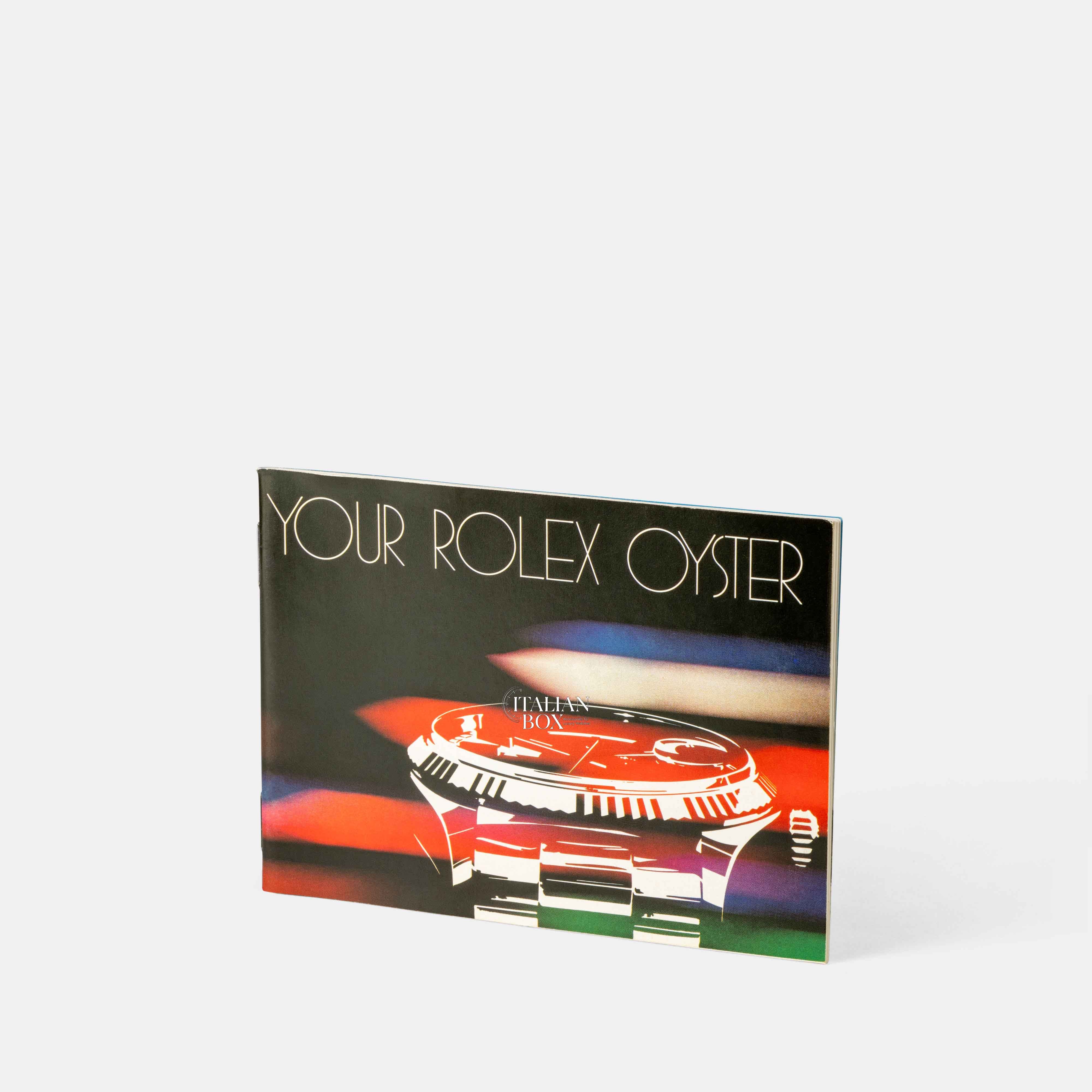 Your Rolex Oyster Booklets – Italian Box Trading